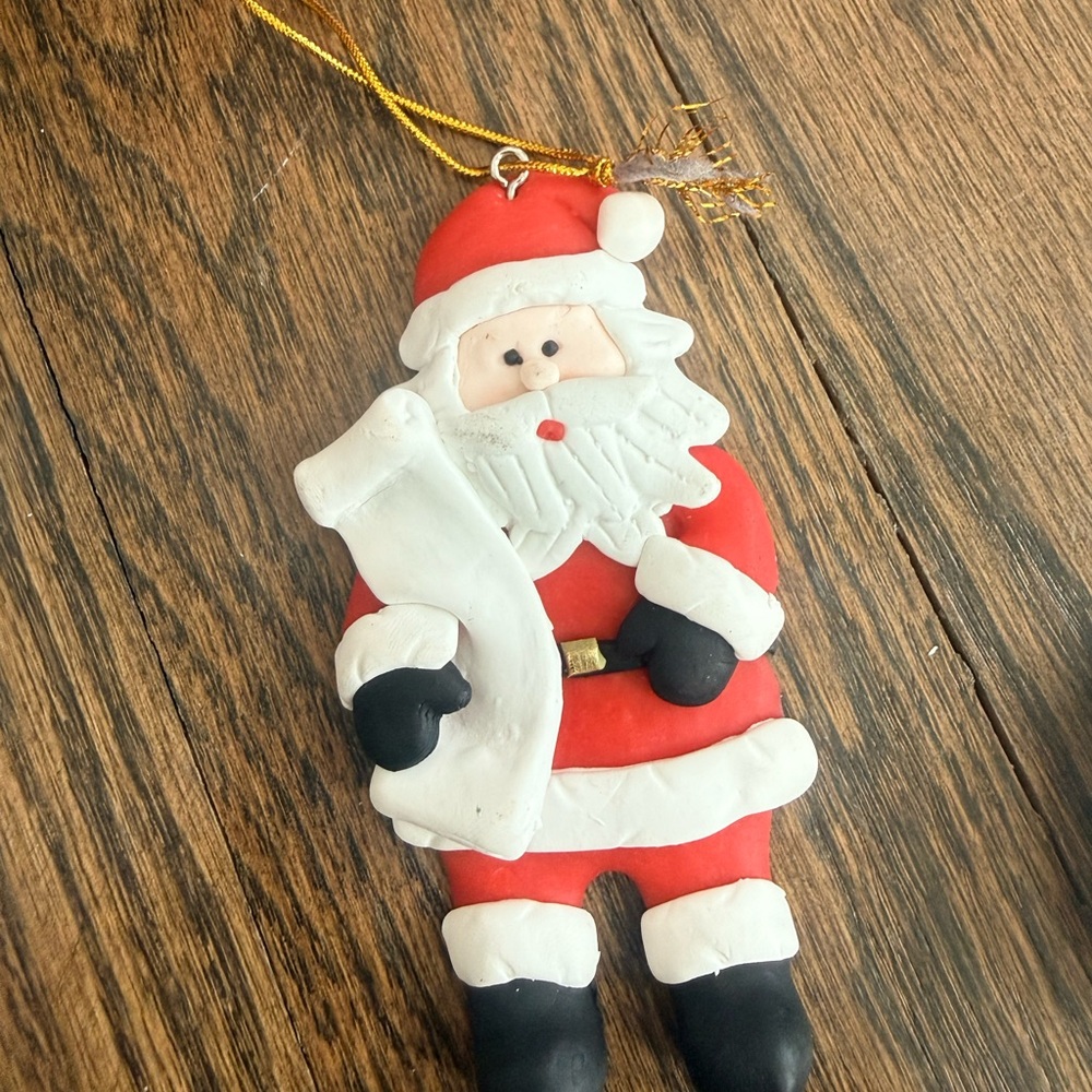 Santa Claus Christmas Ornament
* New